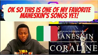 FIRST REACTION TO Måneskin @ Sanremo Music Festival 2022, Italy Feb,1 'Coraline' lyrics English Sub