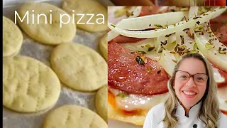 {vídeo aula}Faça e venda Mini PIZZA. Custo 0,60 venda por 3 x mais! e comece a ganhar dinheiro.