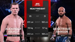 Demetrious Johnson vs. Alexander Volkov - Openweight ( Simulation on PlayStation 5 | UFC 5 )