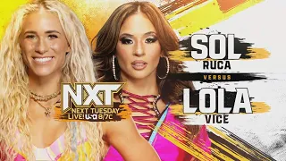 Sol Ruca vs Lola Vice | WWE NXT 2024/4/16 Gameplay