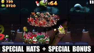 Zombie Tsunami Let's Play With All The Special Hats And The Super Bonus