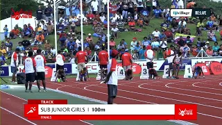 fijivillage Re:Live | Girls Sub Jnr 100M Final | Day 1