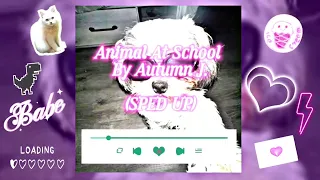 Animal At School - Autumn J. (SPED UP) 🩷