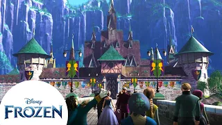 The Gates of Arendelle Open | Frozen