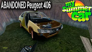 FOUND AN ABANDONED Peugeot 406 Part 1 4K  I My Summer Car