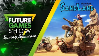 Sand Land Gameplay Trailer - Future Games Show Spring Showcase 2024