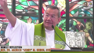 𝗥𝗘𝗙𝗟𝗘𝗖𝗧 𝗚𝗢𝗗'𝗦 𝗟𝗜𝗚𝗛𝗧 | Homily 28 January 2024 with Fr. Jerry Orbos, SVD | 4th Sunday in Ordinary Time