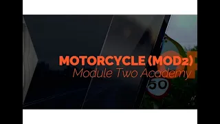 Module 2 Motorcycle Test The UK's Only Online Training Videos: How to Pass the Mod 2 Motorcycle Test