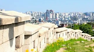 Spring walk of course 2 in Naksan section of HanYangdoseong' in Seoul