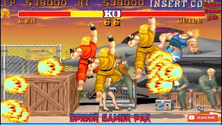 Street Fighter 2 | Golden Sheng Long Edition | Champion Edition | Ken Playthrough | longplay