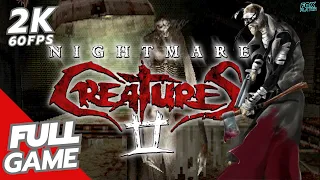 Nightmare Creatures 2 Longplay No Commentary (2K 60fps) Full Game