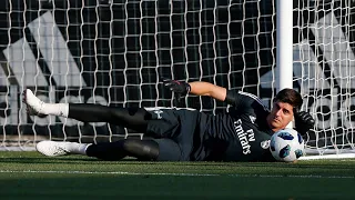 Training of Courtois and other Goalkeepers ll Top HardCore Real Madrid # 2