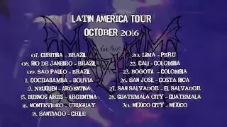 The True Mayhem "De Mysteriis Dom Sathanas" Latin America Tour 2016