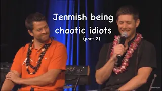 Jensen & Misha being chaotic idiots (part 2)