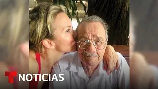 Michelle Vieth está devastada por la muerte de su abuelo | Noticias Telemundo