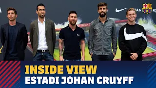 [BEHIND THE SCENES] Estadi Johan Cruyff unveiling from the inside