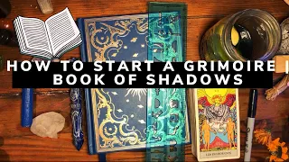 How To Start a Grimoire | Book of Shadows | 📖✨