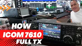 Icom ic 7610 full transmit