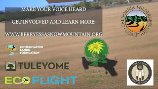 Berryessa Snow Mountain National Monument - Call to Action