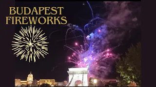 Independence Day Fireworks in Budapest