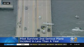 Pilot survives 2nd serious plane crash