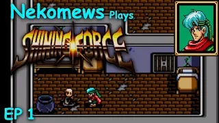 LIVE Shining Force ep 1 - Nekomews