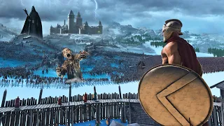 5,000,000 ZOMBIES ARE BESIEGING THE TOWN OF SPARTA - Ultimate Epic Battle Simulator 2 - UEBS 2