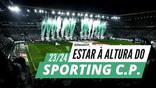 "Estar à altura do Sporting C.P." - Motivacional