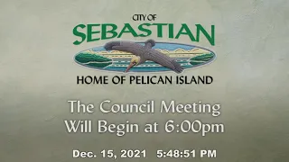 December 15, 2021 - City Council Meeting