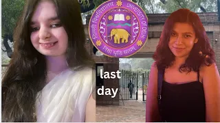 Last day of masters | Delhi University | VA Vlogs