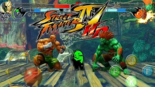 Street Fighter IV HD Android Gameplay (2022)  │ Play As Sagat