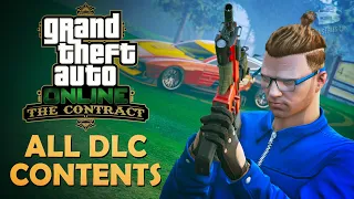 GTA Online: The Contract - All DLC Content [Vehicles, Clothes, Face Paints, & More]