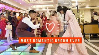 Surprise Dance by Groom 🤵| Most Romantic Groom Ever ❤ | #blisslore #surprisedance #weddingdance