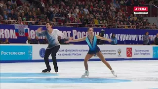 2018 Russian National   Pairs SP   Daria Pavliuchenko & Denis Khodykin   Cloud atlas