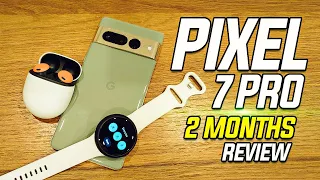 Pixel 7 Pro Review After 2 Months With Pixel Buds Pro, Pixel Watch LTE @madebygoogle #teampixel