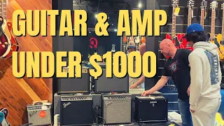 First Electric Guitar and Amp (Under $1000)