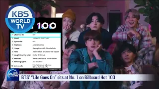 BTS Tops Billboard's Hot 100 Chart (News Today) I KBS WORLD TV 201201
