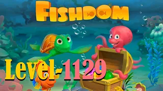 Save  fish game / fishdom / Super Hard level 1129 / #fishdom #savethefish #savefish