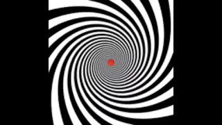 mira el punto rojo   sin pestañar y después mira a tu alrededor y verás tus paredes moviéndose