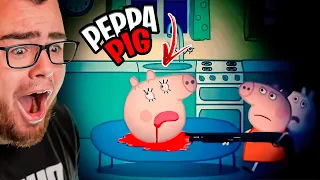 Reacting to Another EVIL PEPPA PIG Nightmare!