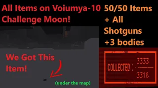 They said it was impossible... ALL 50/50 items + 3 bodies on Week 1 Voiumya Challenge Moon!