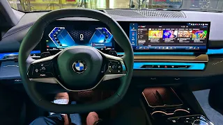 New BMW 5 Series Multimedia System & Cockpit 2024