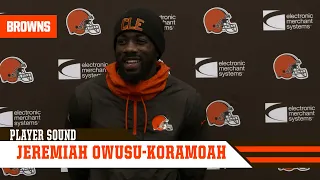 Jeremiah Owusu-Koramoah: "I just go out there and play"