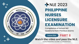 Nursing Licensure Exam 2023 Reviewer: Part II