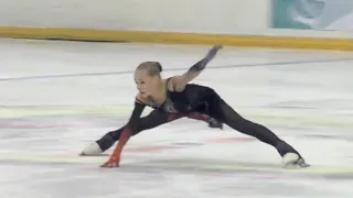 Вероника ЯМЕТОВА / Veronika Yametova - Short Program - Championship of the Sverdlovsk region 231212