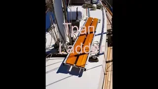 Трап для парусной лодки. Ladder for sailing boats.