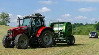 McHale baler F5500 in Aughnacloy May 2018