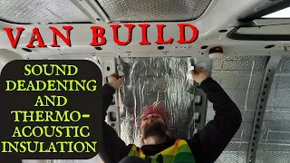 VAN BUILD - INSULATION - SOUND DEADENING - VW Caddy Maxi Camper Conversion - Life Tour RV