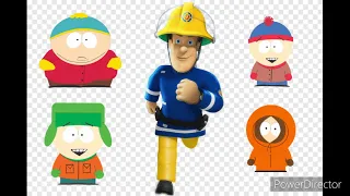 Fireman Sam and South Park Coffin Dance Mashup Shorts