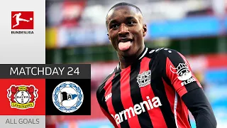 Diaby Scores Twice! | Leverkusen -  Bielefeld 3-0 | All Goals | Matchday 24 – Bundesliga 21/22